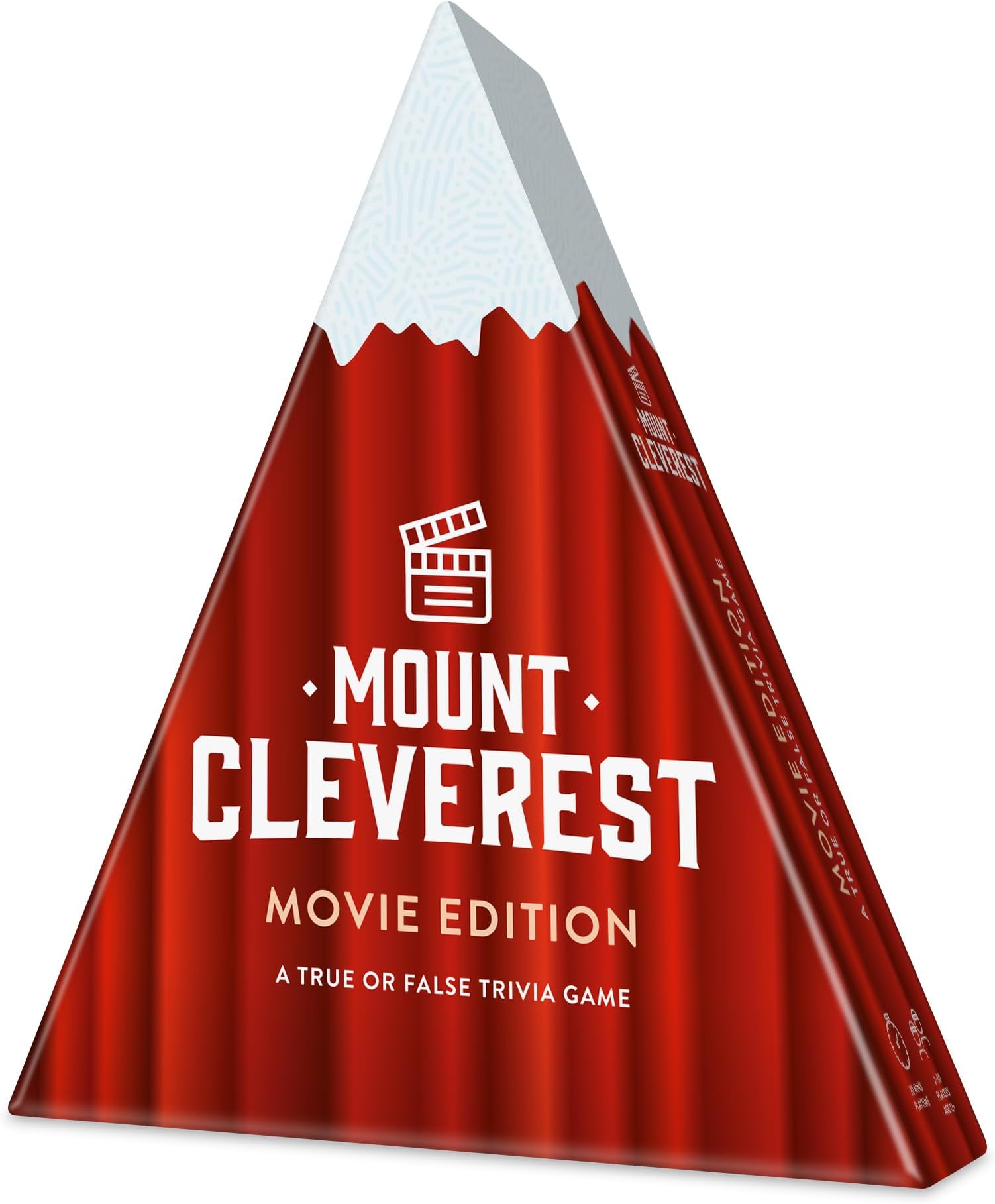 Mount Cleverest® Movie Edition | True or False Film Trivia Game | Fun Family Card Game | Adults & Kids, Boys & Girls Stocking Filler | Party Game, Movies Night, Birthday Gift