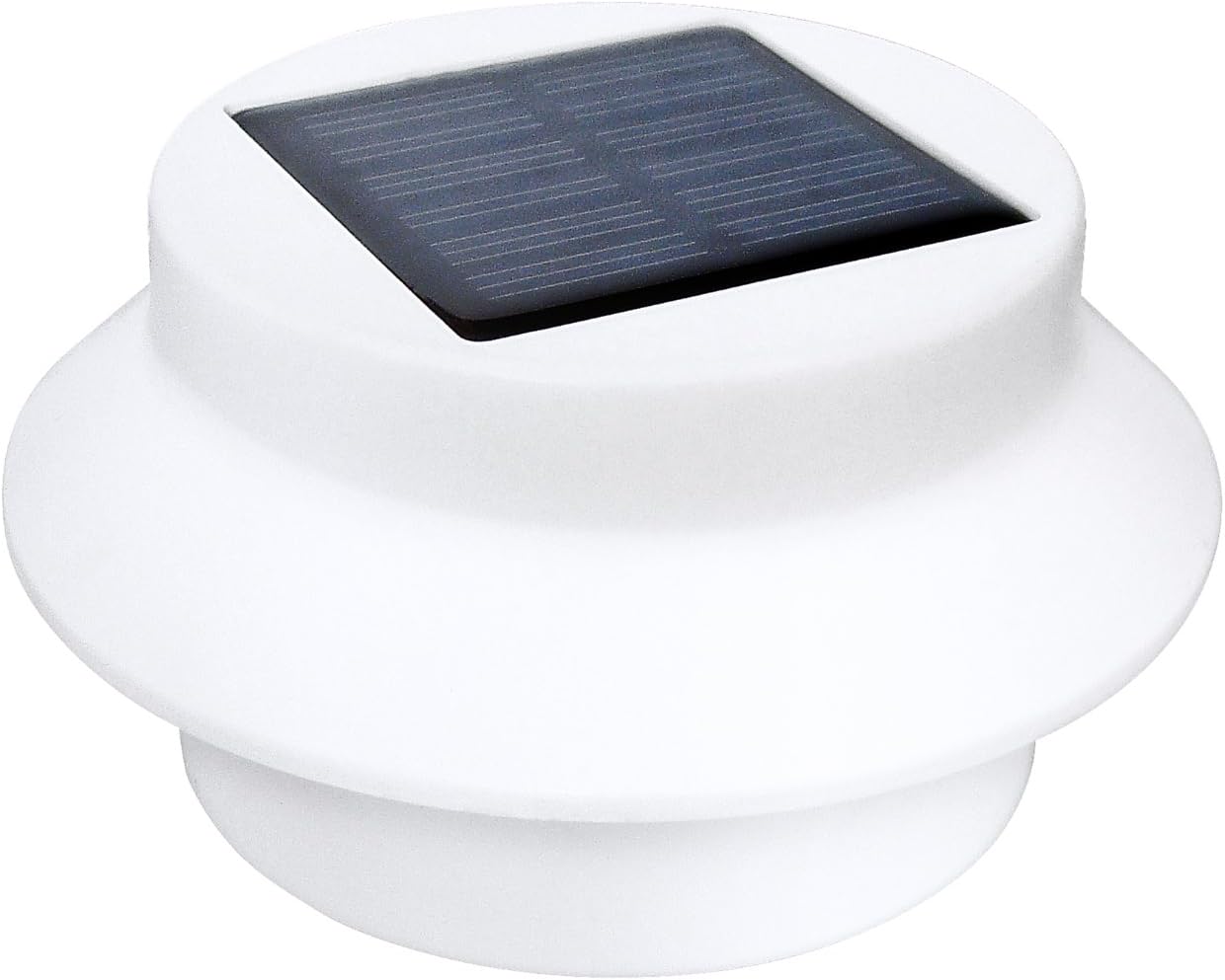 Pine Top 511-0028 Plastic Solar Utility Light, White Finish