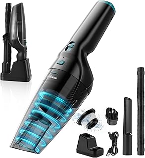 HOMEKANE Cordless Handheld Vacuum Cleaner 9500PA Powerful Suction 560g Lightweight 2 in 1 Charging Stand Rechargeable Handheld Vauums for Car Pet Hair Home Cleaning Portable & Powerful