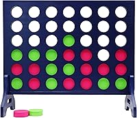 Vista 50 de Tailgating Pros Cuatro en una fila de color azul marino premium con funda de transporte - Juego de patio al aire libre de gran tamaño Jumbo