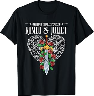 Romeo and Juliet, William Shakespeare, Literature Theatre T-Shirt