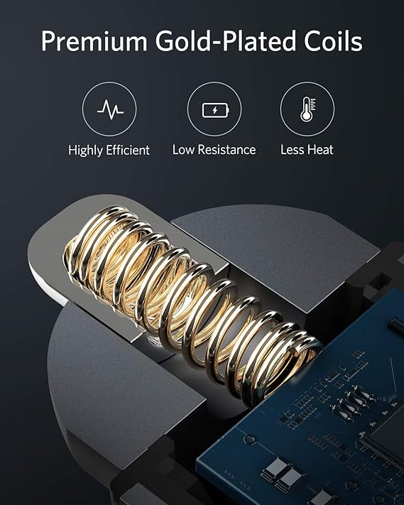 Anker 320 Car Charger (24W II), Mini Aluminum Alloy Dual USB with Blue LED for iPhone16 15 14 13 12 Series, iPad Pro/Air 2/Mini, Galaxy and More - Not Compatible with Quick Charge (Black)