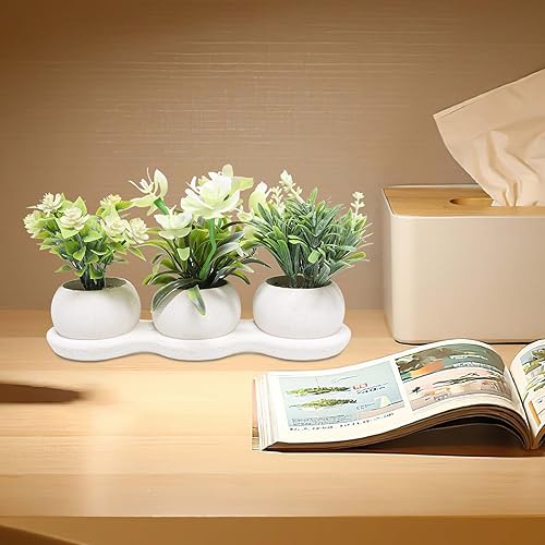 Miniatura 8 de Uguisu 1 plantas artificiales de interior, plantas artificiales pequeñas, decoración de escritorio, decoración de baño, decoración del hogar,