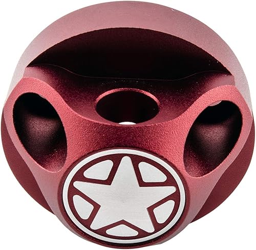 Miniatura 3 de VMS RACING Cubierta de la base de la carcasa de la antena en aluminio anodizado rojo billet compatible con Jeep Wrangler JK JKU JL 07-20 2007-2020