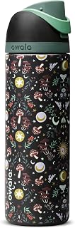 Owala FreeSip Stainless Steel Water Bottle 24 oz Wild Whimsy | Triple-Layer Insulation | Leak-Proof Lid | BPA-Free, Lead-Free, and Phthalate-Free | 2-in-1 Spout