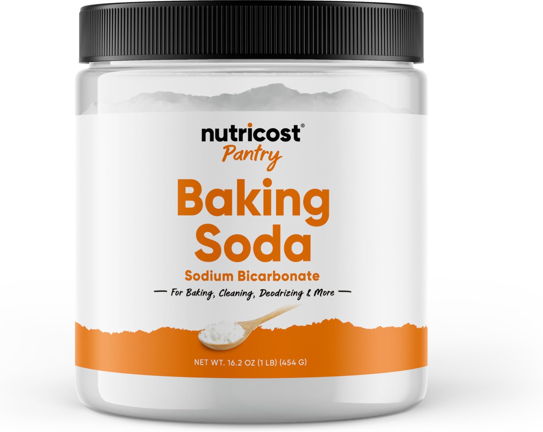 Nutricost Pantry Baking Soda (1 LB) - For Baking, Cleaning, Deodorizing, and More