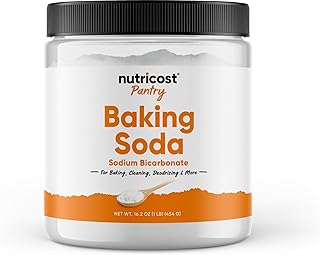 Nutricost Pantry Baking Soda (1 LB) - For Baking, Cleaning, Deodorizing, and More