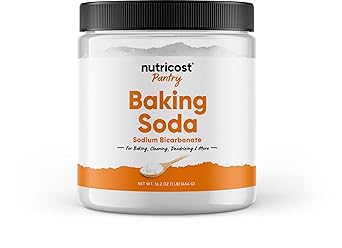 Nutricost Pantry Baking Soda 1 LB - For Baking, Cleaning, Deodorizing, and More