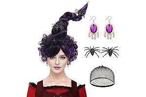 Weird Sisters Costume: Long Braid Witch's Accessory Wigs Set