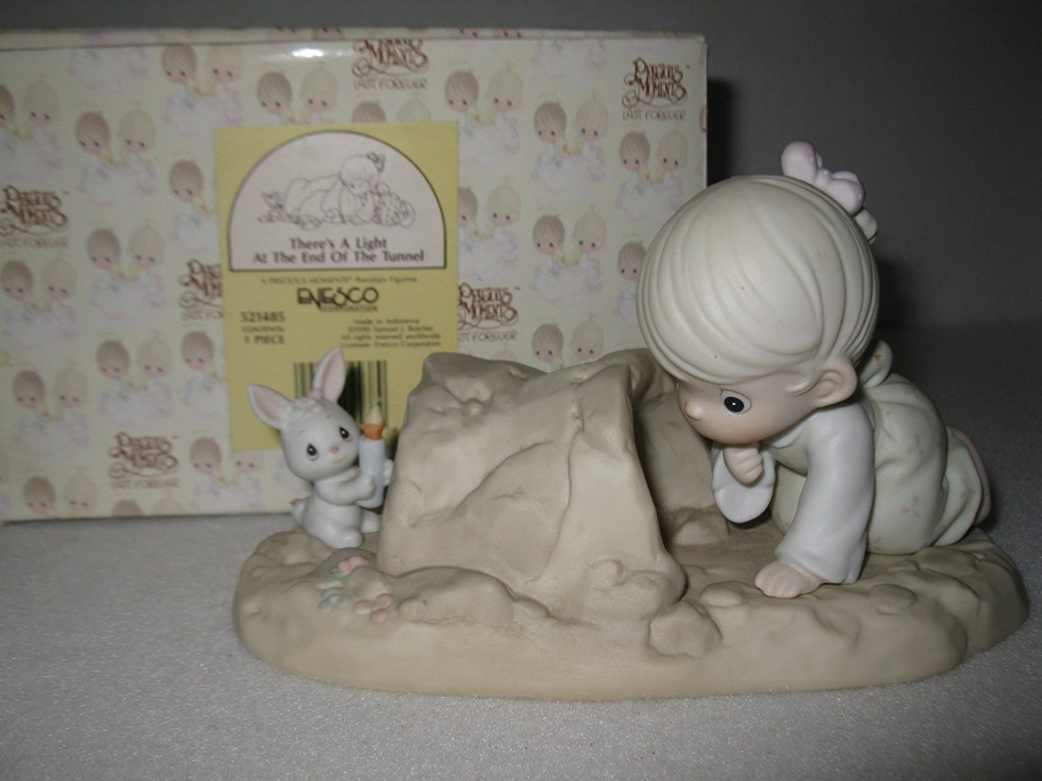 Amazon.com: Precious Moments There's A Light At The End Of The