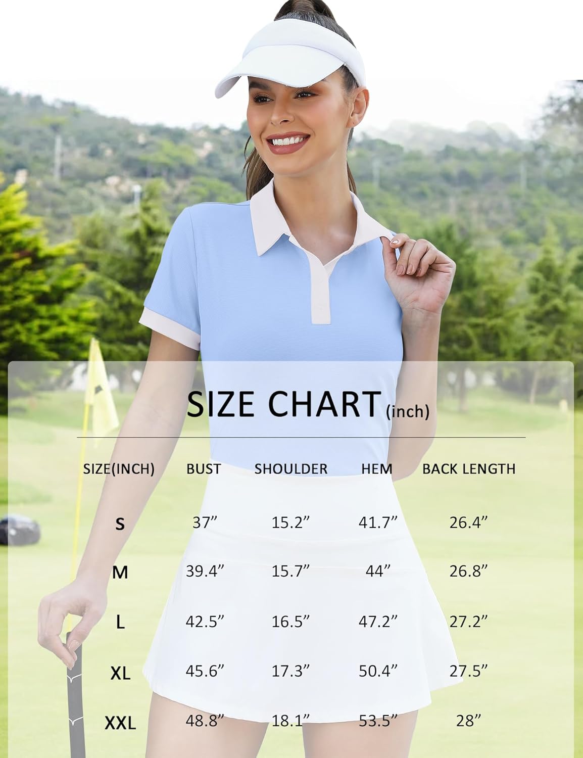 LOMON Womens Golf Polo Shirts Short Sleeve Collared Tops Lightweight Moisture Wicking Tennis Activewear S-XXL