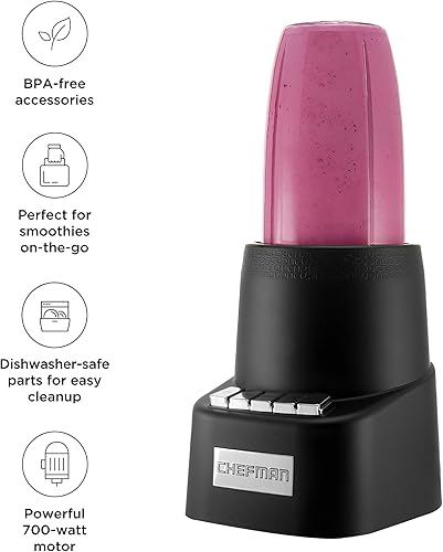 Miniatura 6 de Chefman TurboFry Touch - Freidora de aire y encimera + sistema de mezcla dinámica de viaje