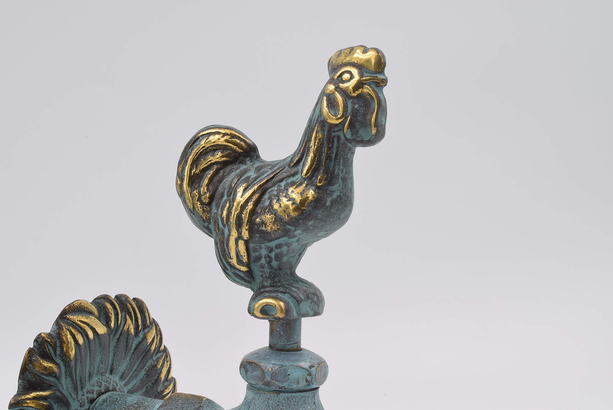 Amazon | [ジャパンコマース] 真鍮製 散水栓 ニワトリ 青銅色 入数:1