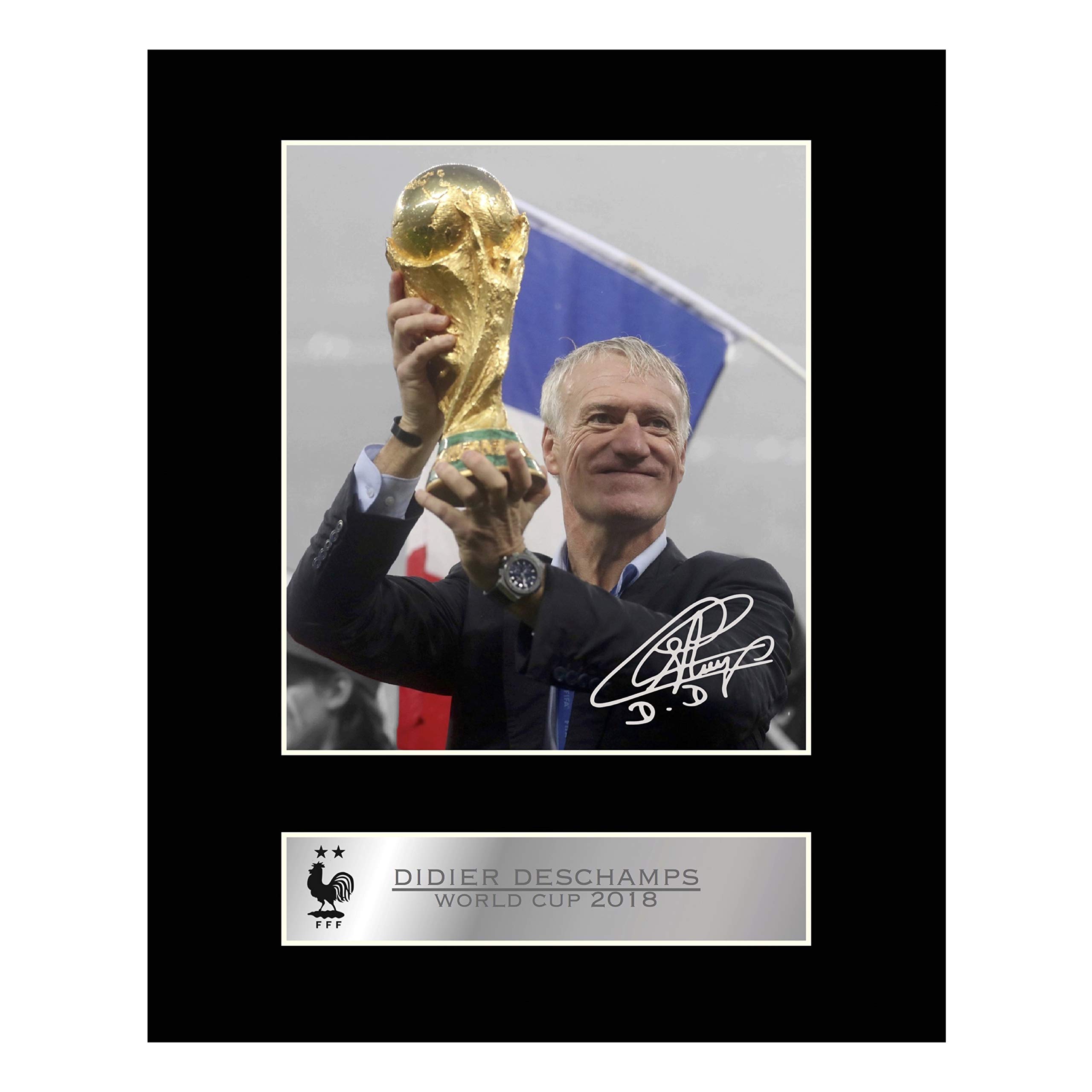 Photo Autographe Signée Didier Deschamps - Chelsea, Avec Certificat D'authenticité, Cadeau Collection