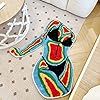 Amazon.com: LAKEA Handmade Female Body Rug Shape Tufted Carpet Plush ...