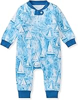 Vista 62 de Burt's Bees Baby - Pijama de una pieza para bebé, mameluco para dormir y jugar, algodón 100% orgánico, cremallera frontal Guitarra acústica.