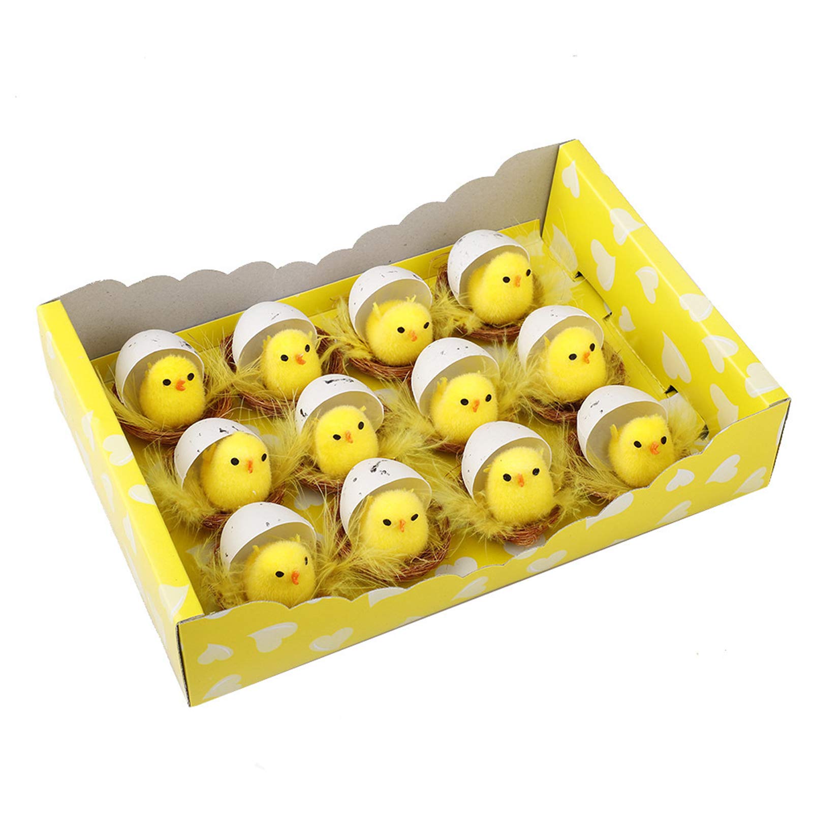 Amazon.co.jp: ミニイースターシェニールひよこセット、かわいい