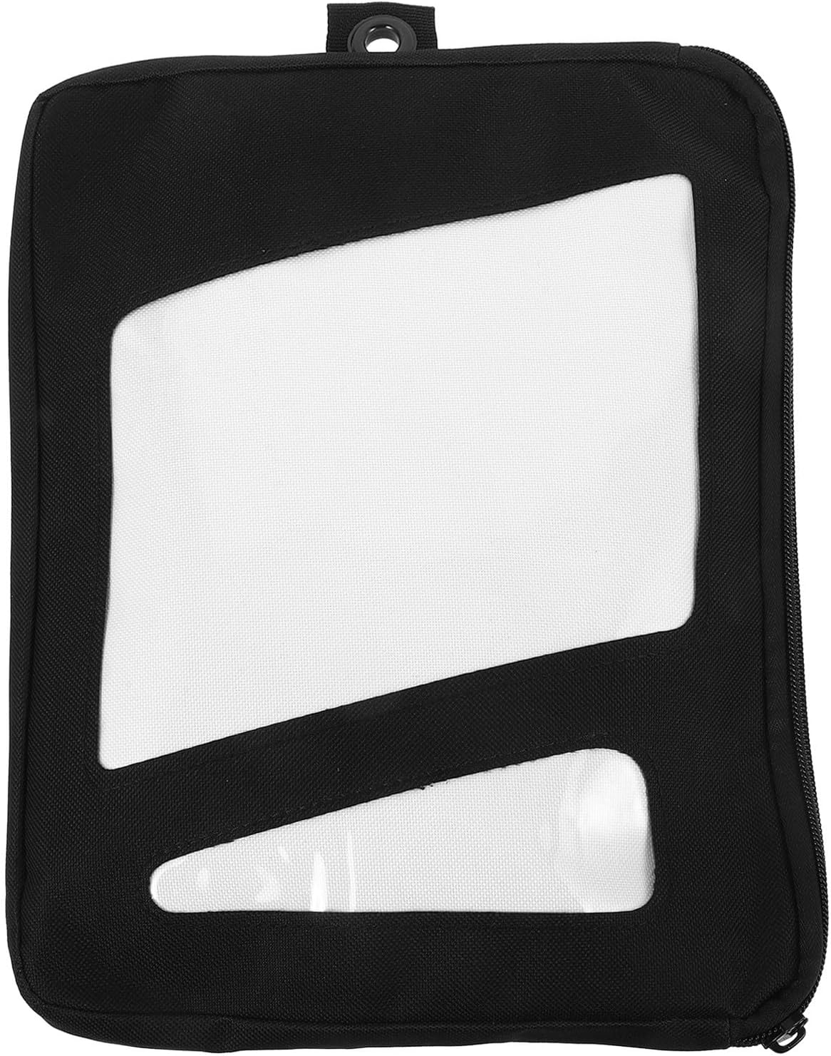 SEWACC Paddleboard Fin Bag Large Capacity Canvas Waterproof Black | Lightweight, Easy to Carry, for Surfing and Outdoor Activities, Surfboard Fins Container, Paddle Board Items Storage Bag