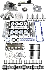 GELUOXI MDS 5.7 HEMI Engine Overhaul Rebuild Kit Replacement for 2009-2015 Chrysler Jeep Grand Cherokee Dodge Challenger Charger Durango 53022372AA 53021726AD 53021726AE