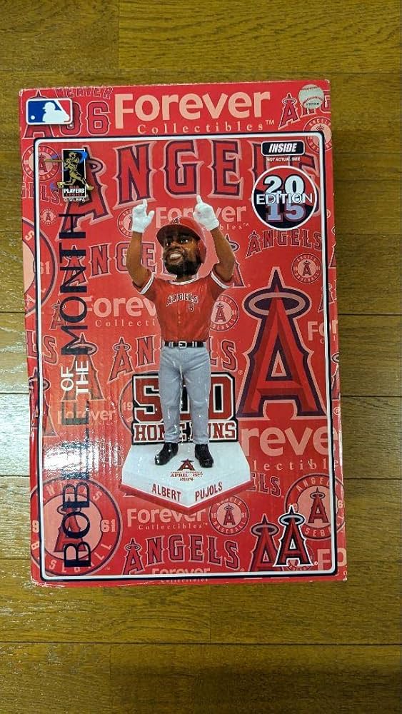 ★超レア★未開封　アルバート・プホルス　限定版バブルヘッド現地購入 Amazon.co.jp: 超レア アルバートプホルス 限定版バブルヘッド現地購入