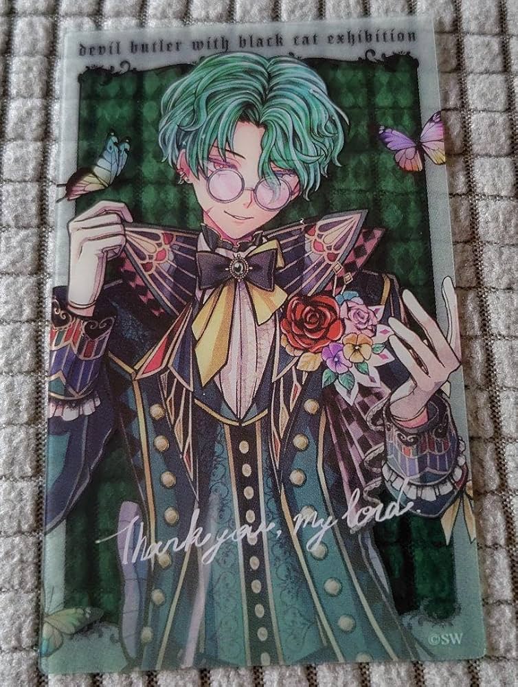 あくねこ展　クリアカード コンプリート　① Amazon.co.jp: あくねこ展 原画展 悪魔執事と黒い猫