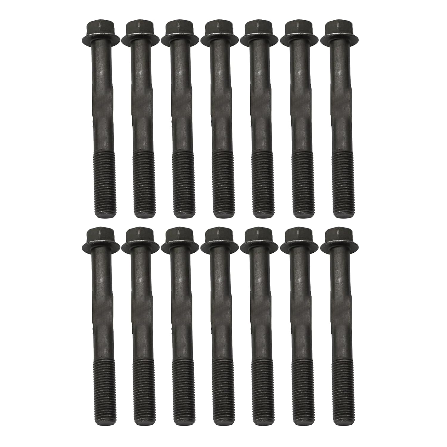 14X Cylinder Head Bolt 6655158 19013-03450 383-0387A Fits for Kubota Engine D1703 V2003 V1903 V2203 for Bobcat Loader 645 743 751 753 763 773 7753 S130 S150