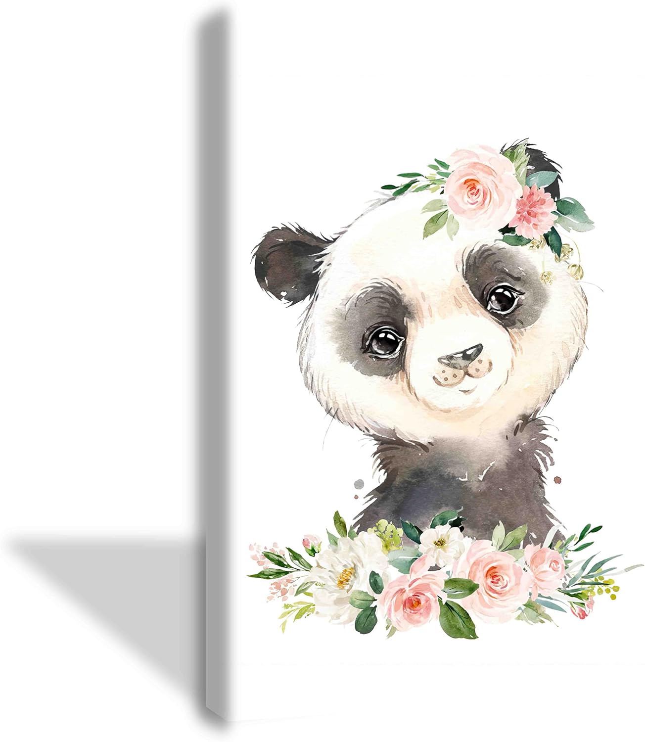 TKIEBTDID Young Panda Canvas Wall Art Animals Cute Baby