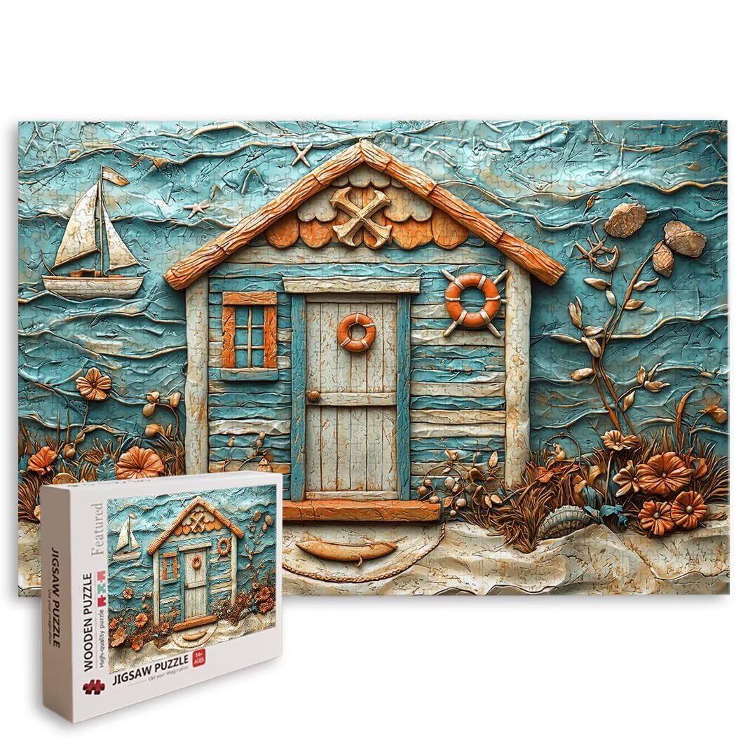 Puzzle 2000 Pezzi, Puzzle Spiaggia, Misura: 100x71cm, Regalo Donna -8703