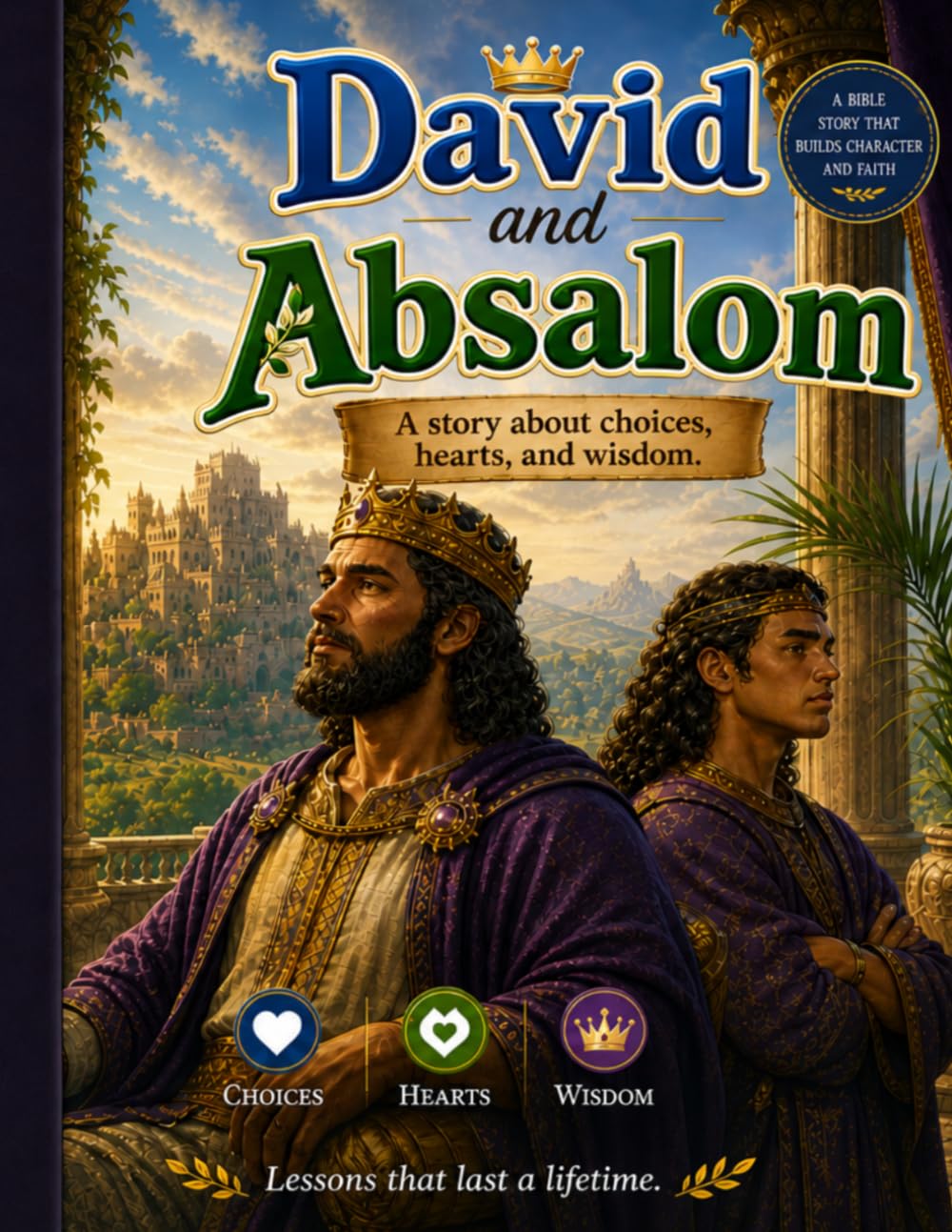 David and Absalom: Bible Comics For Kids