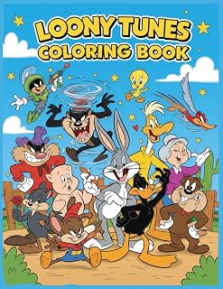 LOONY TUNES COLOURING BOOK: Color, Laugh, and Relax!| Endless Fun for Kids and Adults!| Bring Your Favorite Characters to Life!