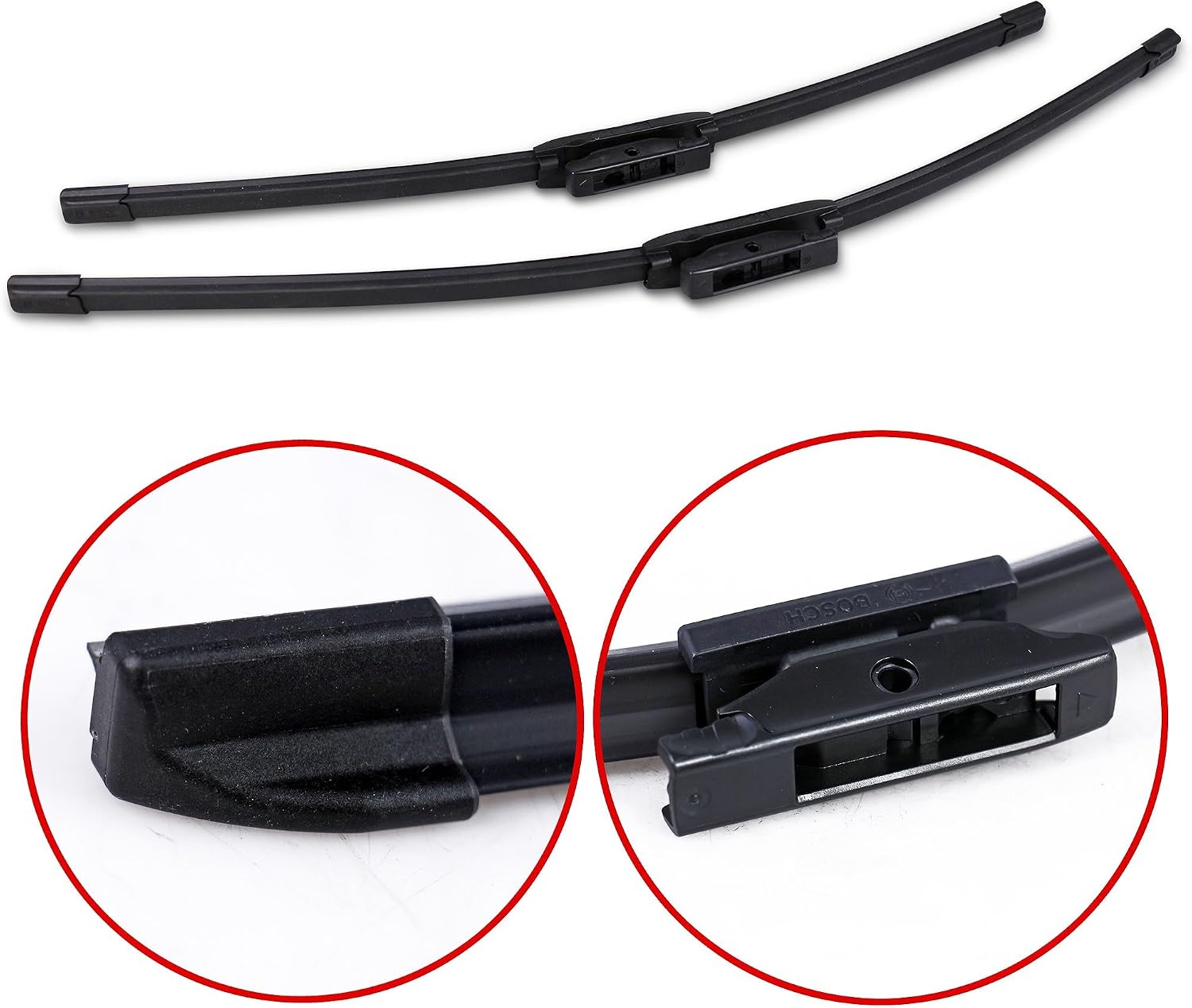 BOSCH 3397007117 AeroTwin OE Replacement Wiper Blades Driver & Passenger Side - Set of 2 (26" & 22")