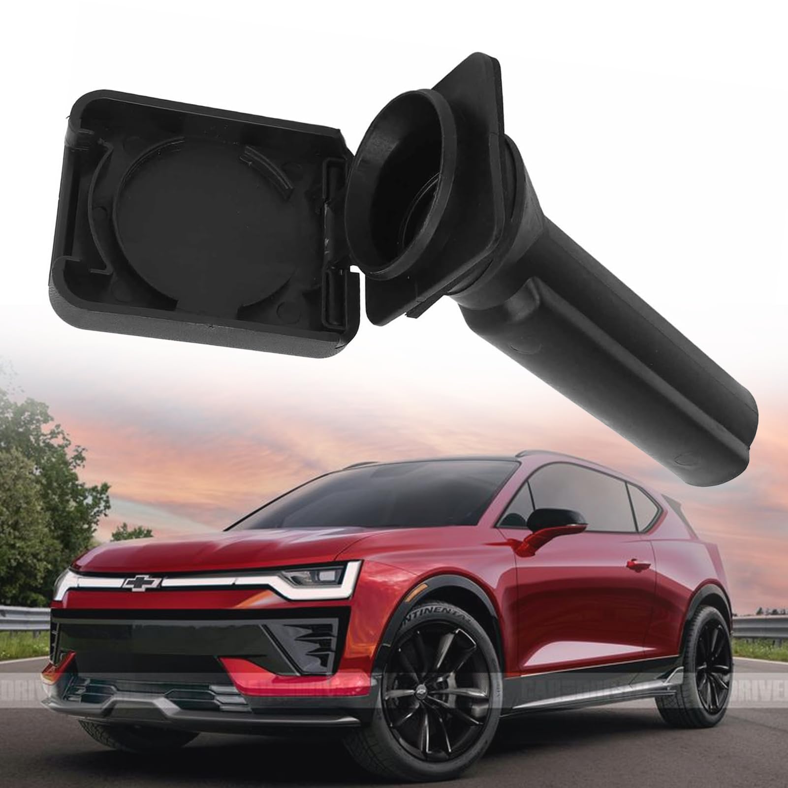 LAWETA Upgraded 47822 Spare Tire Hoist Cover Compatible with 1500 2500 3500 HD Classic & GMC Sierra 1500 2500 3500 HD 1999-2007 Tube Spare Tire Carrier Lock Cover