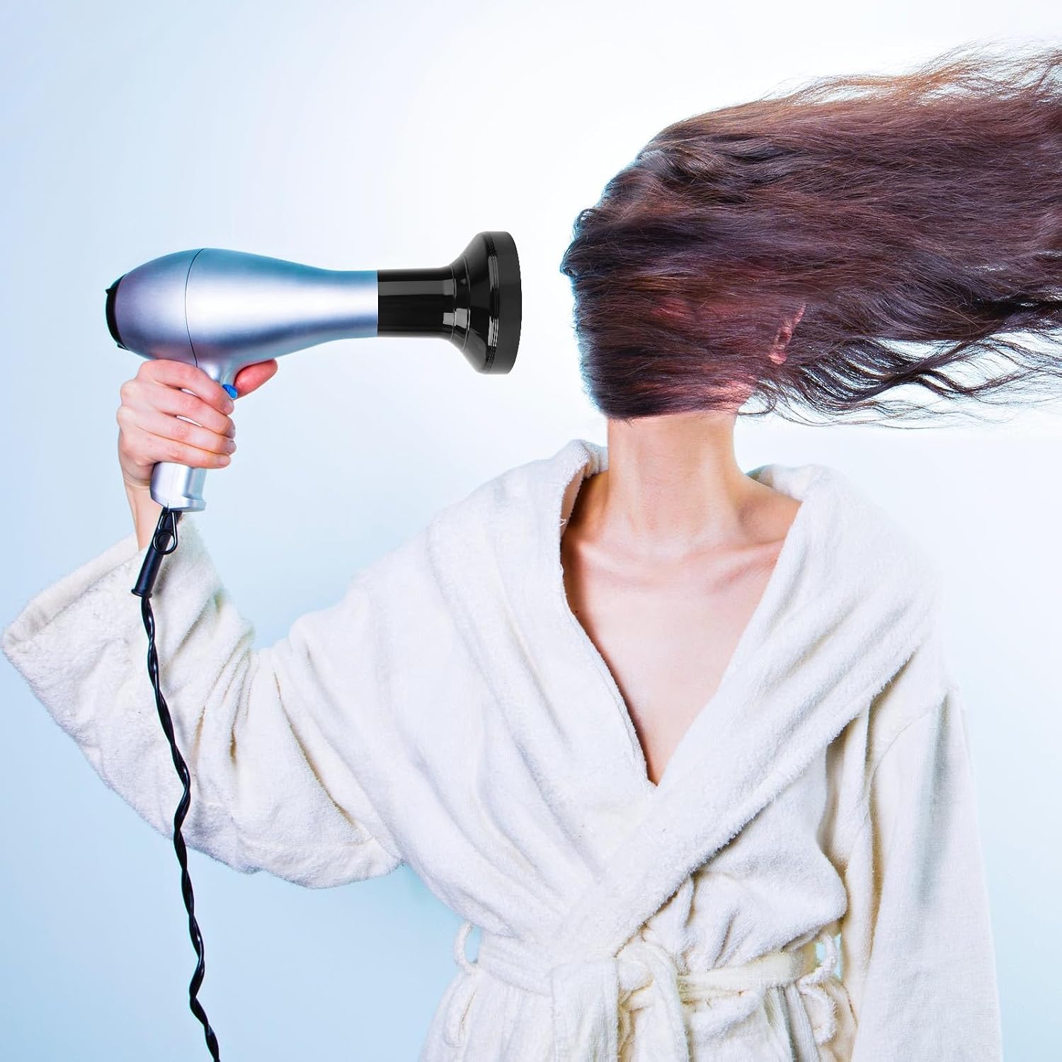 Hair Dryer Cover ABS Simple Diffuser Accessory for Salon Home