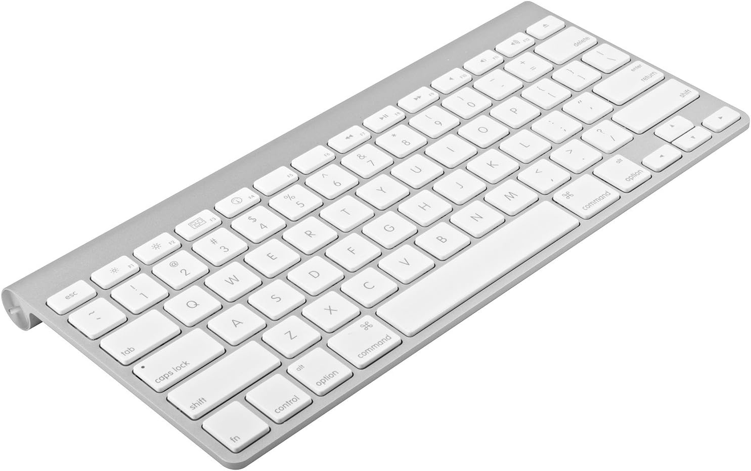 De dalt a baix view of the Apple Wireless Keyboard