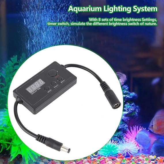 Aquarium Light Timer Dimmer Led Controller Reef Fish Inline Tank Timing For Hoods Pssopp Twinstar Es S2 Pro Nicrew Led Intelligent Lighting Timing Dimming System Dimmer Modulator F