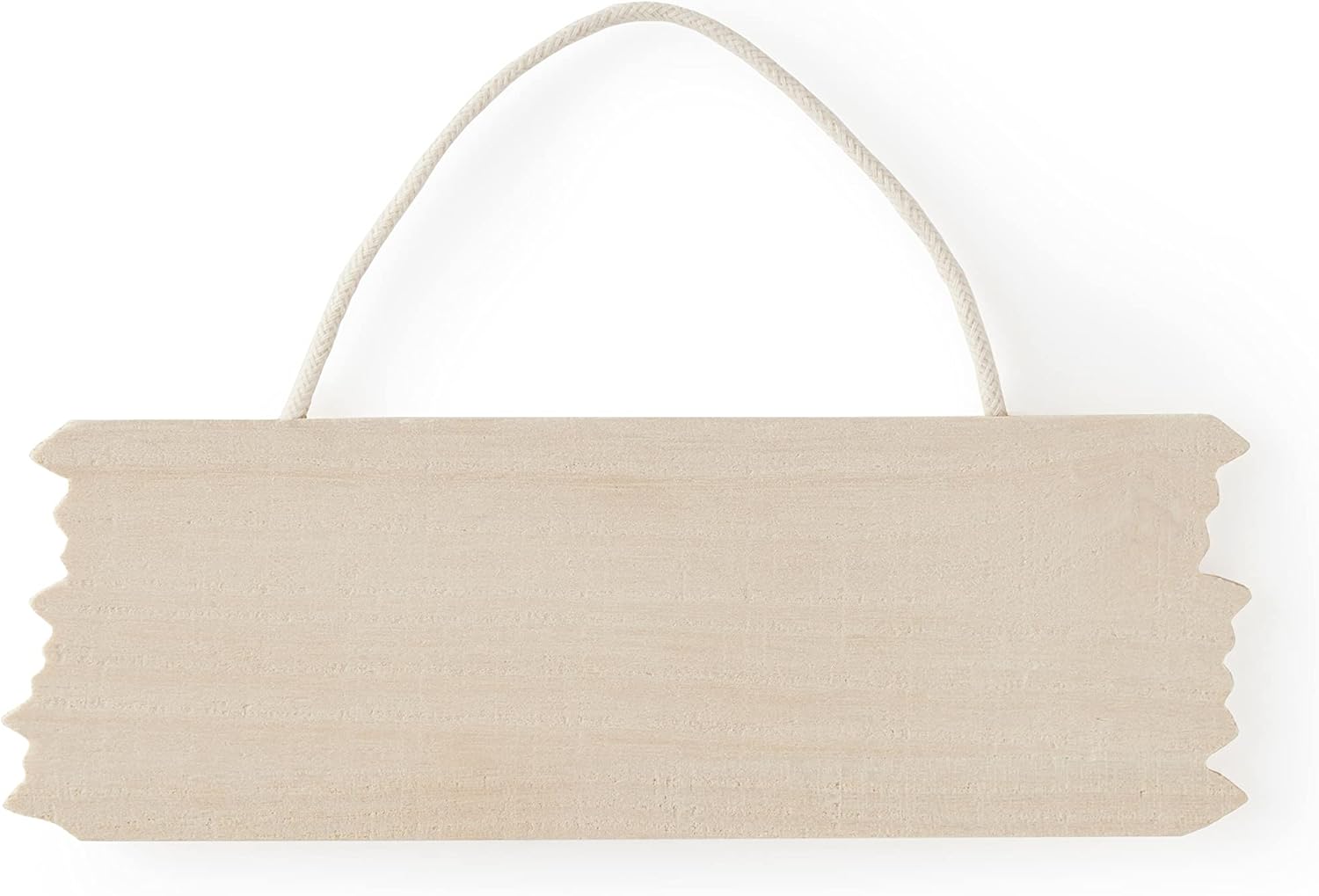 Make Market 6" Jagged Edge Wood Plaque, 24 Pack
