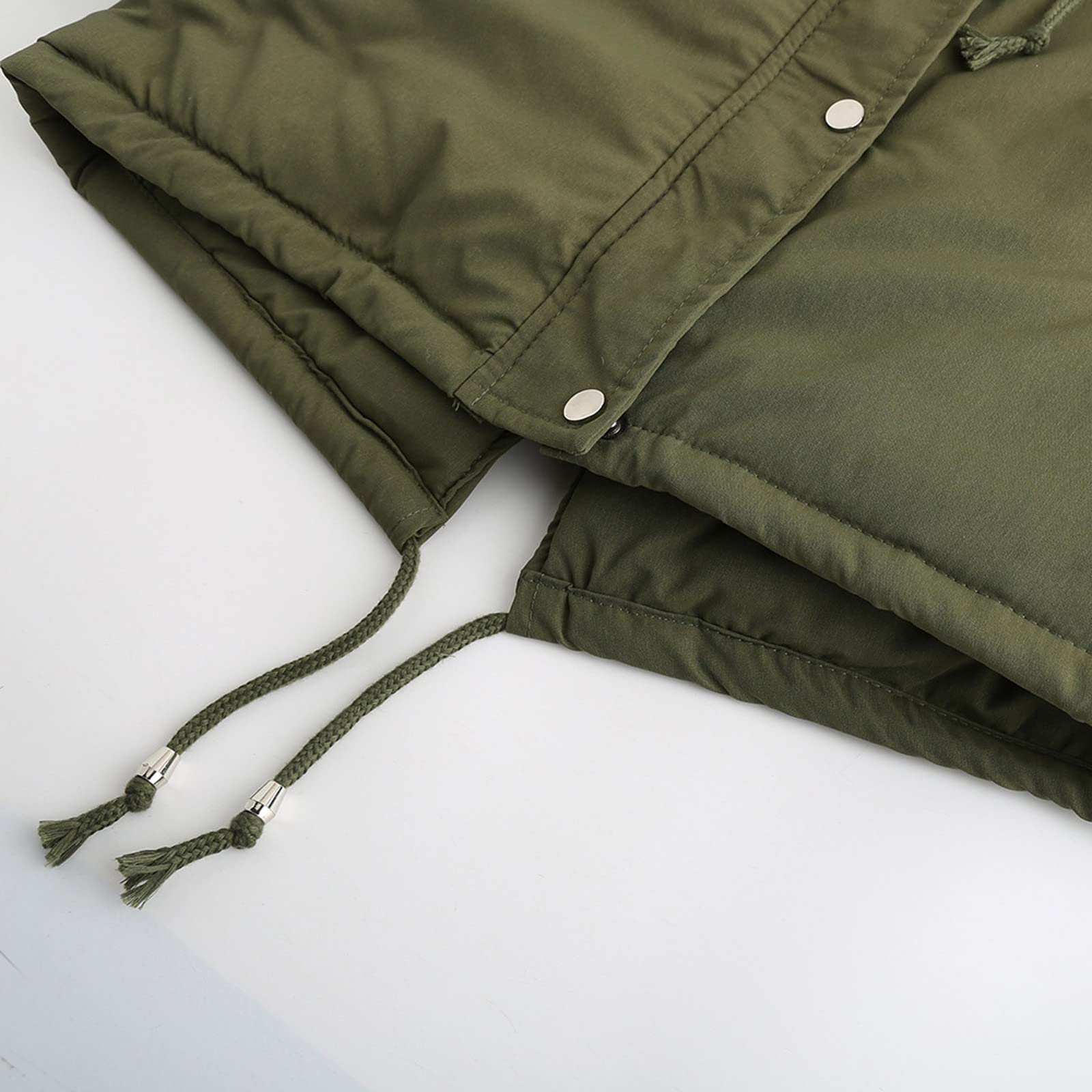 Chaqueta Mujer Invierno Abrigos De Cazadora Forro Polar，Abrigo polar con capucha para mujer chaqueta gruesa cálida de nieve prenda exterior talla grande con bolsillos laterales dobles
