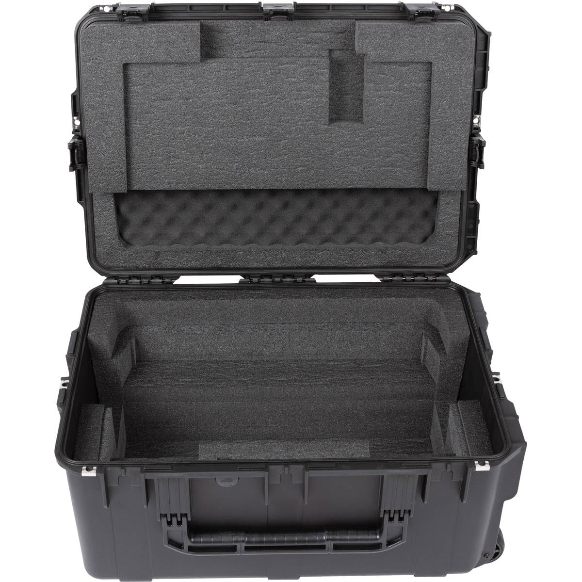 SKB Cases 3i-261712HD8 iSeries 2617-12 ATEM TV Studio HD8 Case, Built-in Pull Handle and 2" Wide Wheels, Ultra High-strength Polypropylene Copolymer Resin, Adaptable for TSA Locks