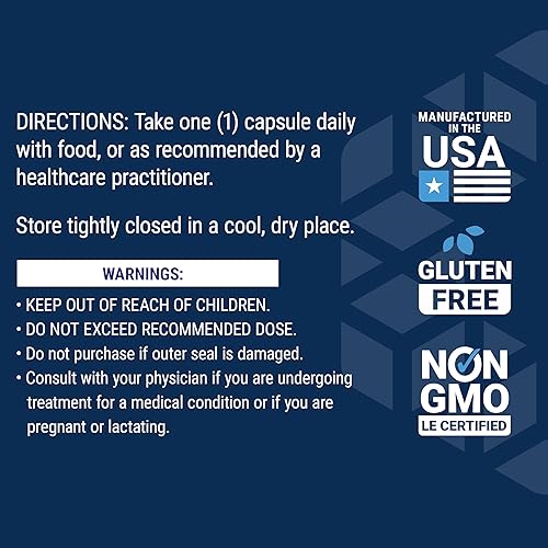 Miniatura 7 de Life Extension Ácido pantoténico 500 mg - Ácido pantoténico con suplemento de calcio - Vitamina B esencial para una salud óptima - Una vez al día -