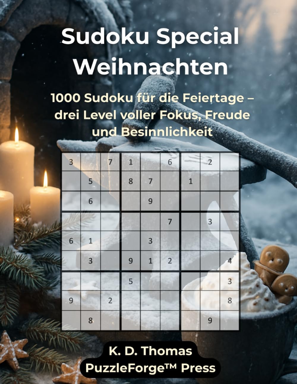 Sudoku Special - Weihnachten: 1000 Sudoku für die Feiertage – drei Level voller Fokus, Freude und Besinnlichkeit (PuzzleForge™ Weihnachts-Sudoku ... Festliches Gehirntraining für die Winterzeit)