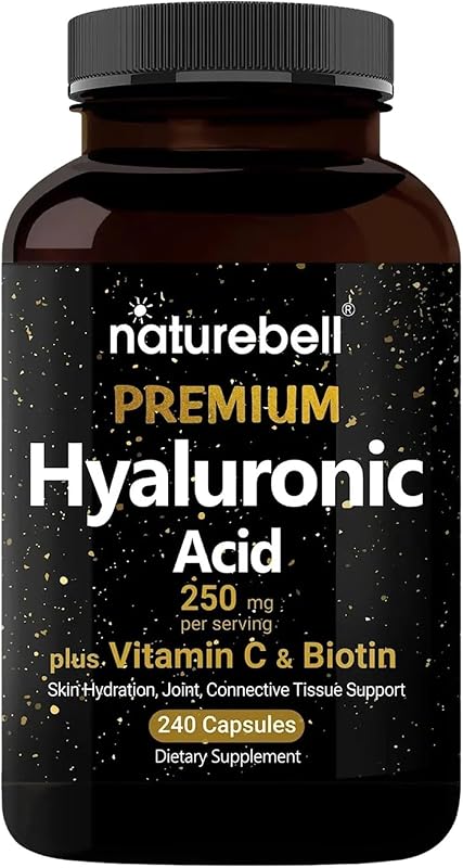 NatureBell Hyaluronic Acid 250mg, 240 Capsules