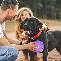 Vista 28 de Rest-Eazzzy Cuencos grandes plegables para perros de 33.8 fl oz, paquete de 2 cuencos de agua portátiles para perros, gatos y mascotas, plato