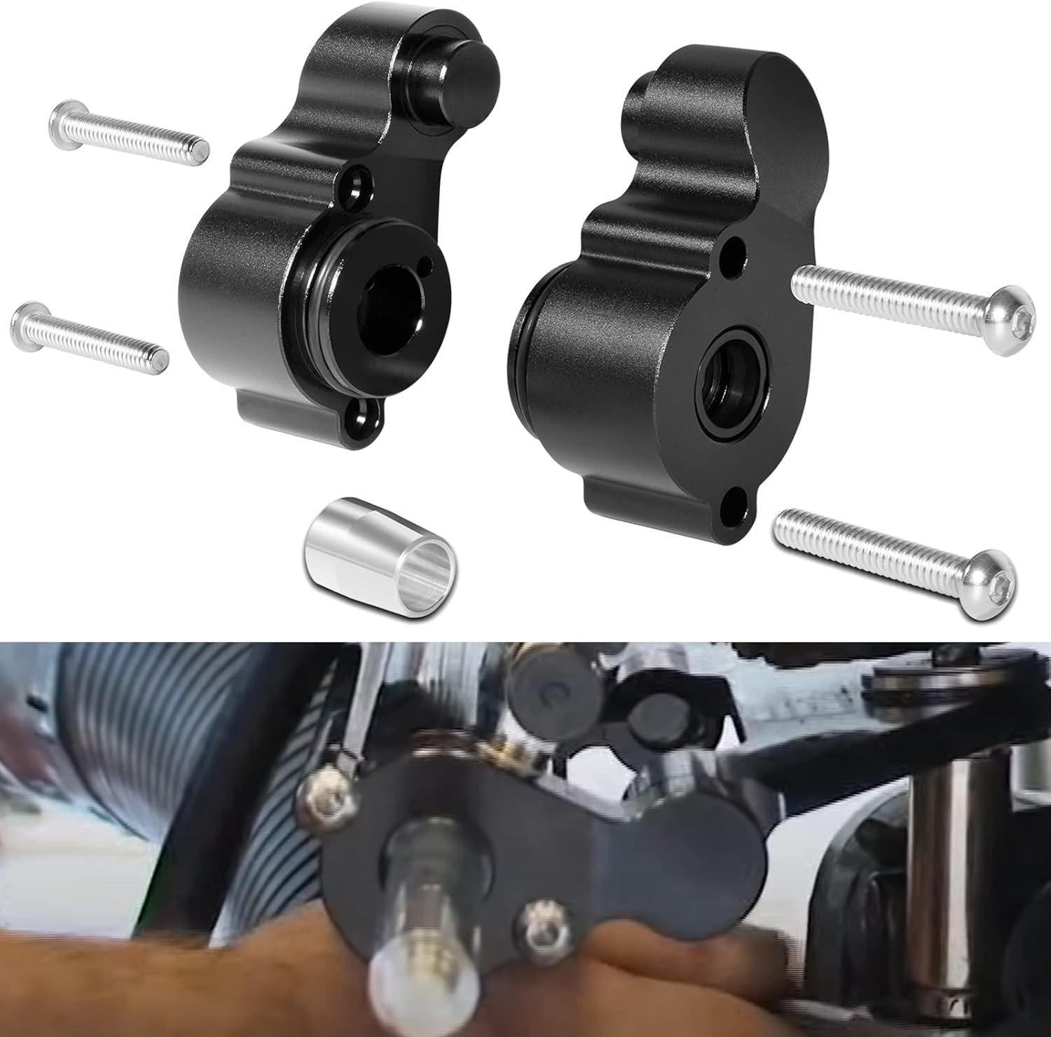 Yoursme HP4600 Cylinder Gland Kit Fit for BayStar Compact Cylinder HC4645H HC4648H HC4658H HC4647H Teleflex Marine HP4600