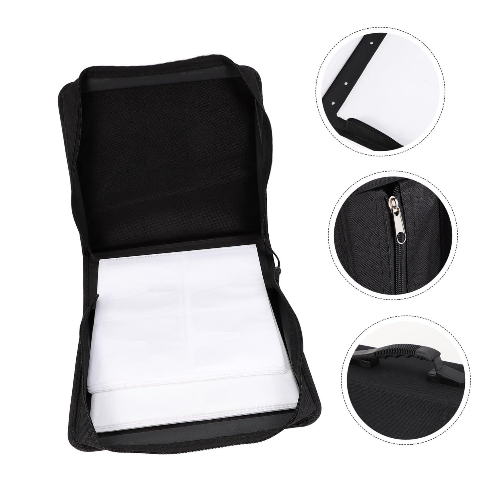 BESTYASH Custodia per Dvd e CD Porta Dvd e CD Borsa Organizer Resistente e Pratica per Cinema o Auto
