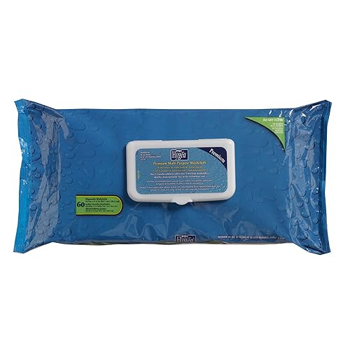 PDI Healthcare J14143 Hygea Premium - Paño multiusos 95 pulgadas de ancho 115 pulgadas de largo 60 unidades