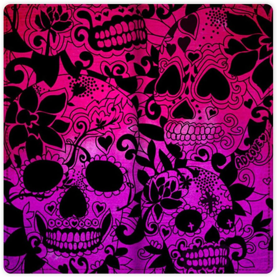 Day of the Dead Sugar Skull Girl Alice Pattern Female Leather Wallet With Card Slot.