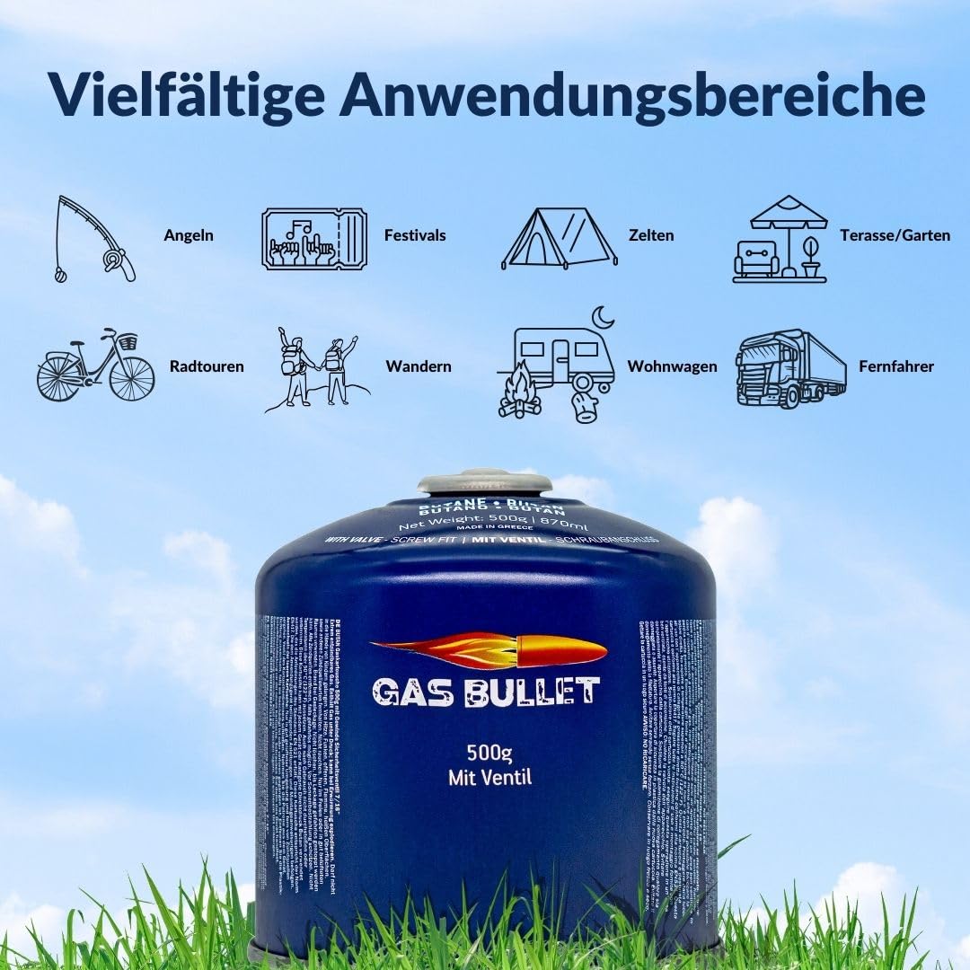 Gaskartusche 500g passend für Gaskocher und Geräte mit Schraubventilanschluss | Gaskartusche EN417 | Ventilkartusche für Camping (4)