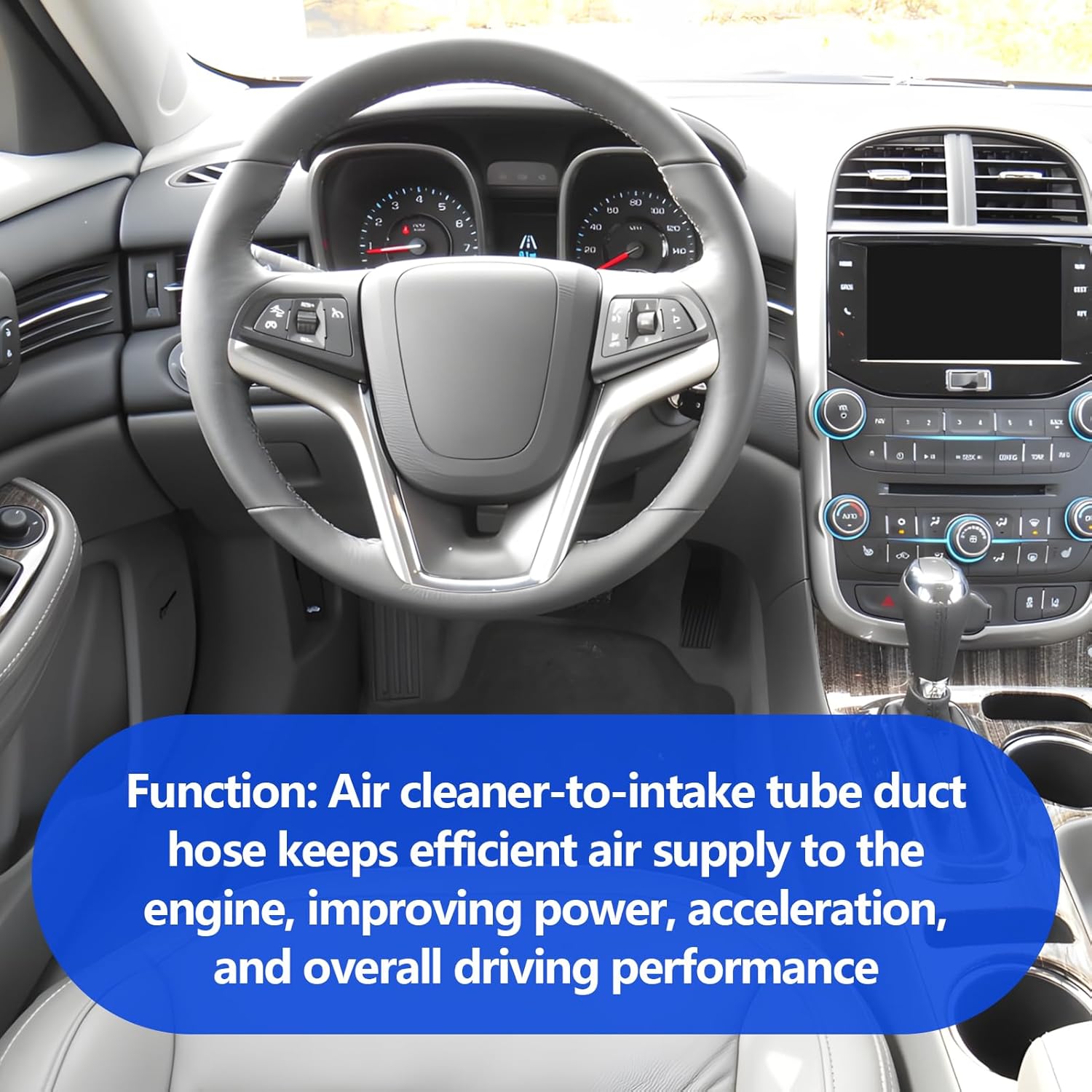Air Cleaner-to-Intake Tube Duct Hose Compatible with Regal 2014-2017 Malibu 2014-2015 Part Number 22970027