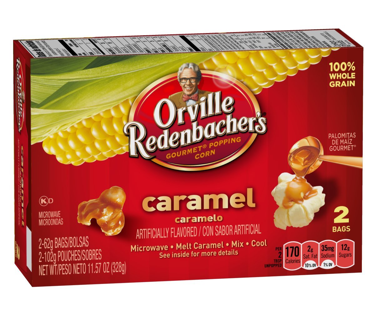 Buy Orville Redenbacher's, Caramel Gourmet Microwave Popping Corn, 2