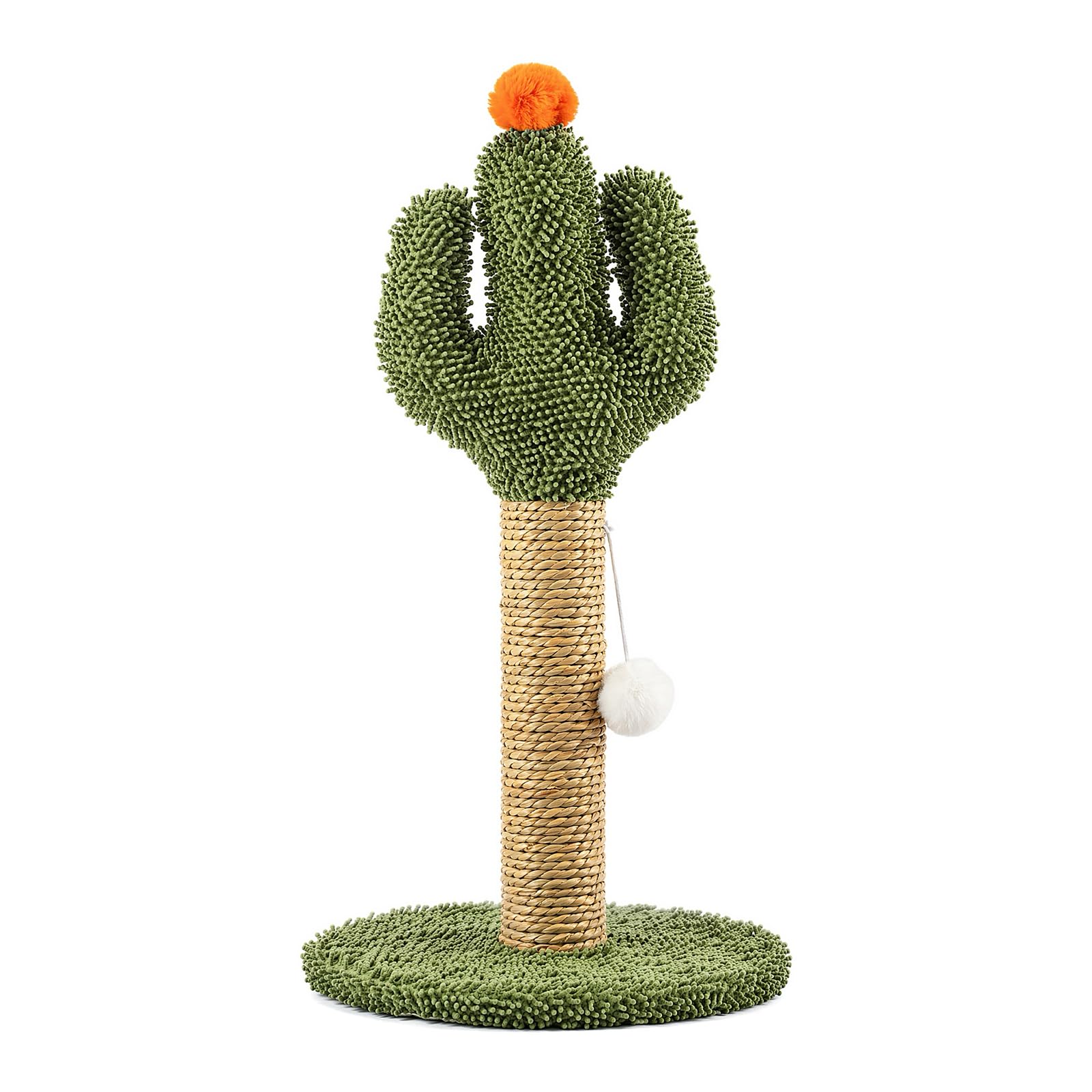 EVERGOODS Cactus Cat Scratching Post 60cm Sisal Scratcher with Ball Indoor